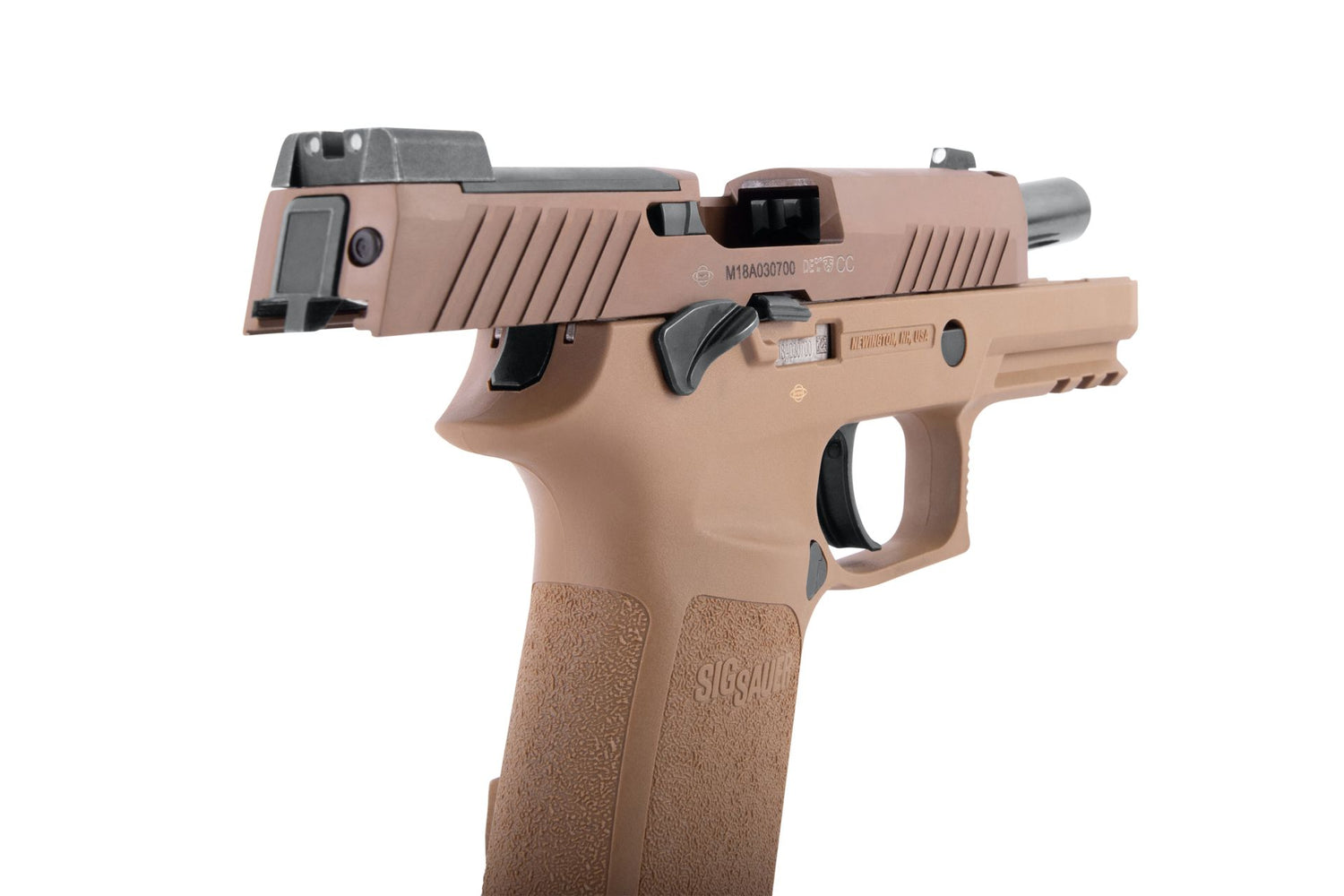SIG SAUER P320-M18 Coyote Tan 9 mm Luger