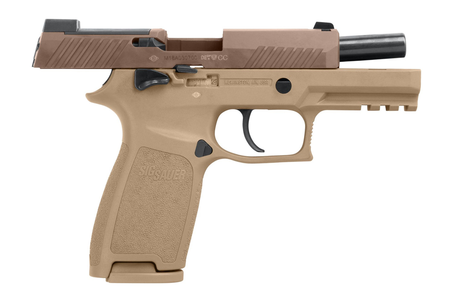SIG SAUER P320-M18 Coyote Tan 9 mm Luger