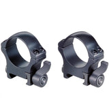 RECKNAGEL Aufkippmontage für Picatinny-/Weaverschiene mit Hebel Ø 30mm