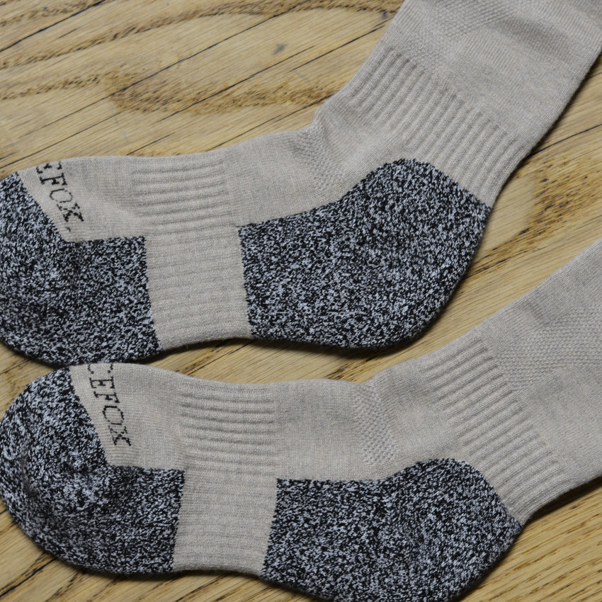 Wollsocken 80% Wolle 2-er Pack Foxtrott
